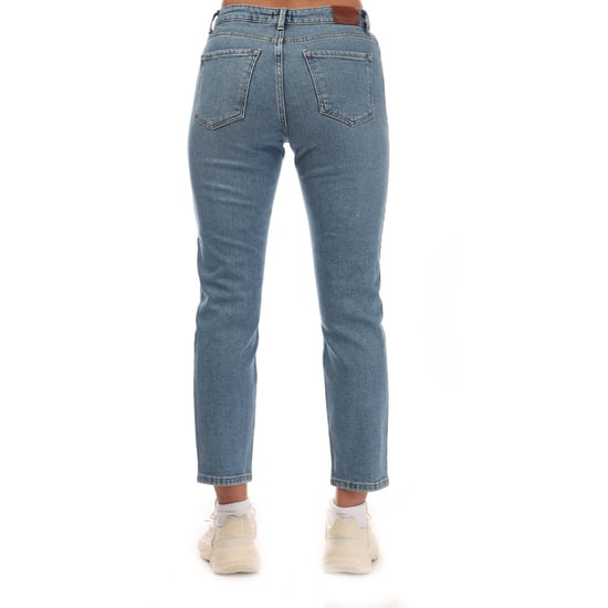 Women's Only Emily Stretch High Waist Straight Jeans in Denim - Image 2