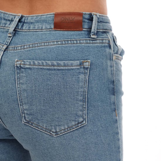 Women's Only Emily Stretch High Waist Straight Jeans in Denim - Image 3