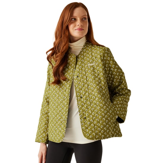 Regatta - "Orla Kiely" Jacke Gesteppt für Damen (Klee-Grün) - Image 3