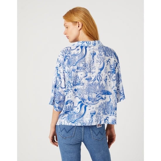 Wrangler OUNGE SHIRT NAUTICAL BLUE - Image 2