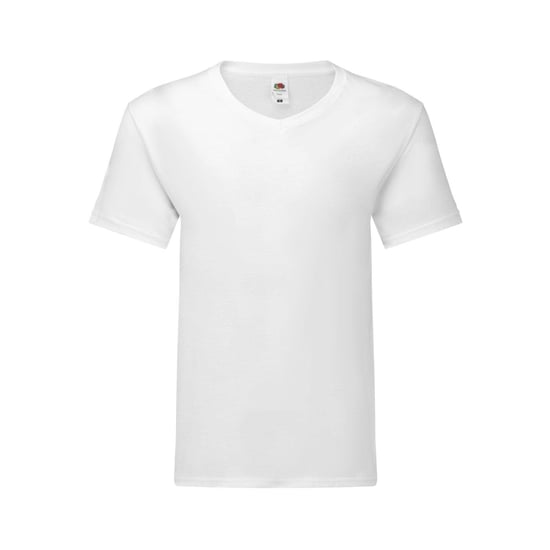 Fruit of the Loom - "Iconic 150" T-Shirt V-Ausschnitt für Herren (Weiß) - Image 1