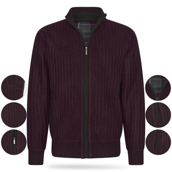 Cappuccino Italia Bounded Jacket für Herren. Die Bounded Jacke besteht zu 100 % aus Polyester und hat einen klassischen Schnitt. - Image 2