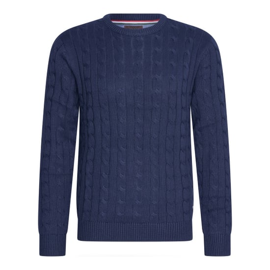 Cable Pullover Navy von Cappuccino Italia in der farbe Blau und in größe L. - Image 1