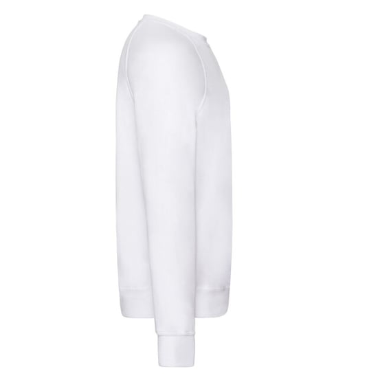Fruit of the Loom - Sweatshirt für Herren/Damen Unisex Raglanärmel (Weiß) - Image 2