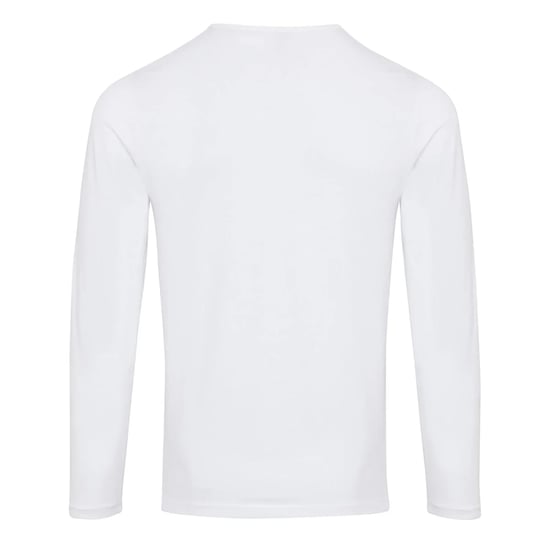 Premier - "Long John" T-Shirt Krempelärmel für Herren (Weiß) - Image 2