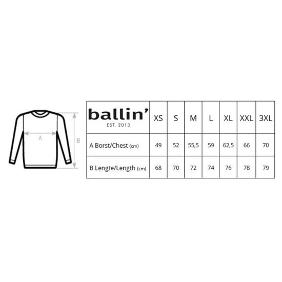 Camo Block Sweater von Ballin Est. 2013 in der farbe Weiss und in größe XS. - Image 2