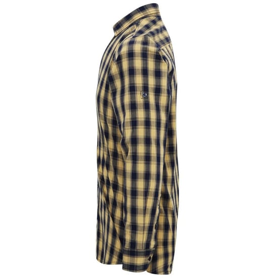 Premier - "Mulligan" Hemd für Herren Langärmlig (Camel/Marineblau) - Image 3