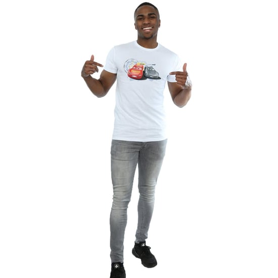 Disney - "Cars Lightning Vs Storm" T-Shirt für Herren (Weiß) - Image 4