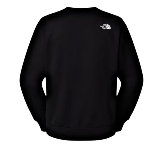 HERREN SWEATSHIRT M EINFACHE KUPPEL CREW SCHWARZ - Image 2