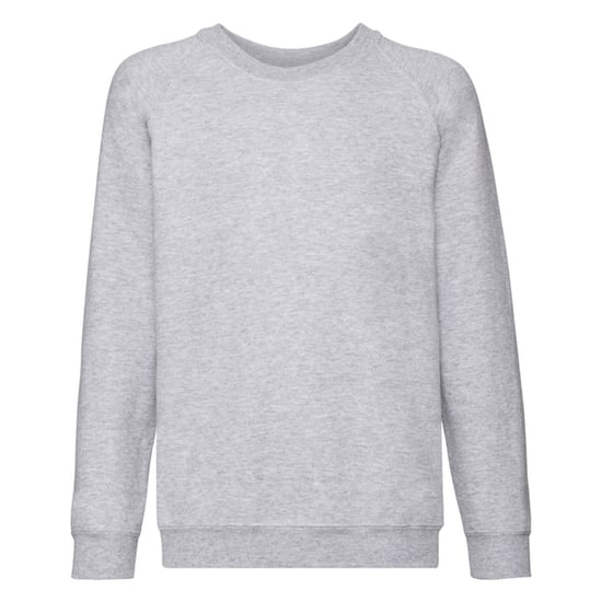 Fruit of the Loom - "Classic" Sweatshirt für Kinder Raglanärmel (Grau meliert) - Image 1