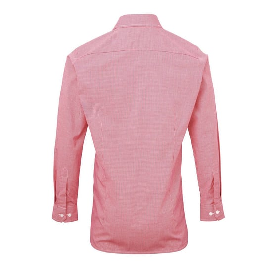 Premier - "Gingham" Hemd für Herren Langärmlig () - Image 2
