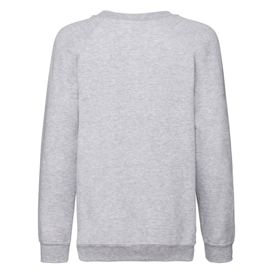 Fruit of the Loom - "Classic" Sweatshirt für Kinder Raglanärmel (Grau meliert) - Image 2