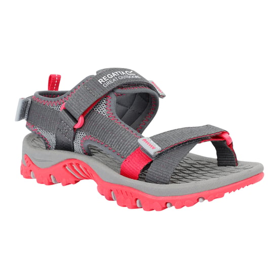 Regatta - Kinder Sandalen "Blaze" (Granitgrau/Pop Rosa) - Image 1
