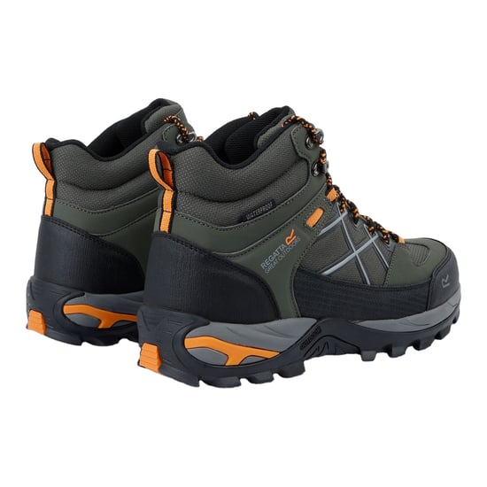Regatta - Herren Wanderstiefel "Samaris III" (Dunkel-Khaki/Fuchs) - Image 2