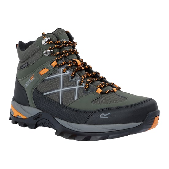 Regatta - Herren Wanderstiefel "Samaris III" (Dunkel-Khaki/Fuchs) - Image 3