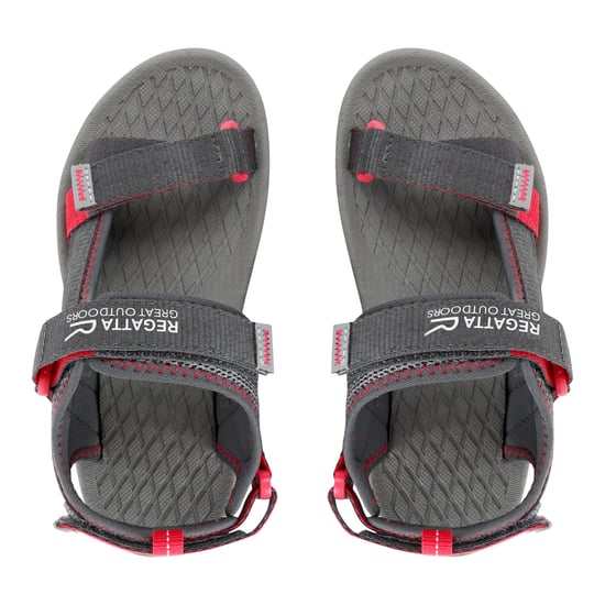 Regatta - Kinder Sandalen "Blaze" (Granitgrau/Pop Rosa) - Image 4