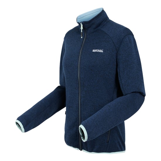 Regatta - "Newhill II" Fleecejacke Durchgehender Reißverschluss für Damen (Marineblau/Eisiges Morgenblau) - Image 3