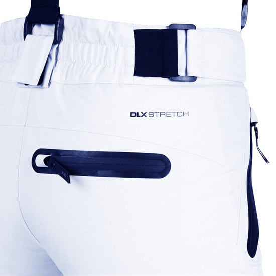 Trespass Womens/Ladies Marisol II DLX Wasserdichte Skihose (Weiß) - Image 3