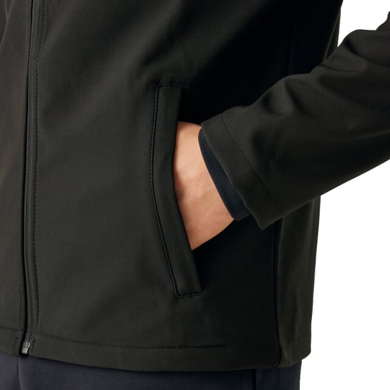Regatta Classic Mens Water Repellent Softshell Jacket (Schwarz) - Image 4