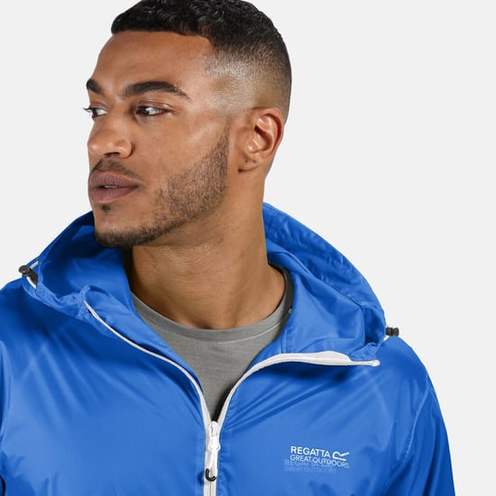 Regatta Herren Pack It III Wasserdichte Jacke (Oxford Blau) - Image 5