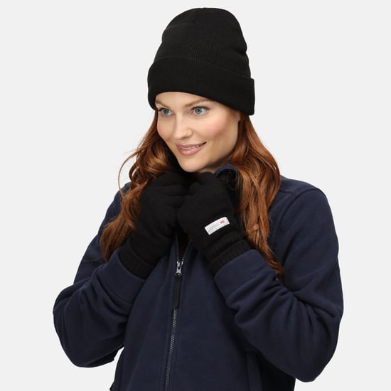 Regatta Standout Erwachsene/Unisex Axton Cuffed Beanie (Schwarz) - Image 3