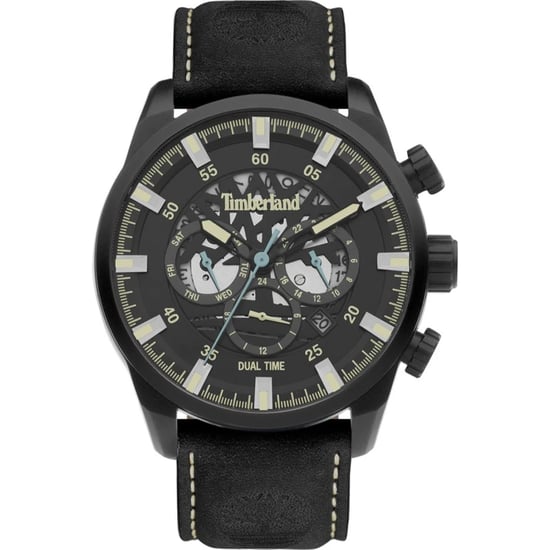 Sie suchen ein zeitloses Geschenk, das Stil und Funktionalität vereint? Entdecken Sie die Timberland Quarzuhr für Herren, Modell Henniker III. Diese robuste Herrenuhr ist ein echter Hingucker, perfekt zum Verschenken oder Beschenktwerden. Mit ihrem markan - Image 1