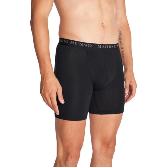 Mario Russo 6-Pack long fit Boxers  Schwarz - Image 4