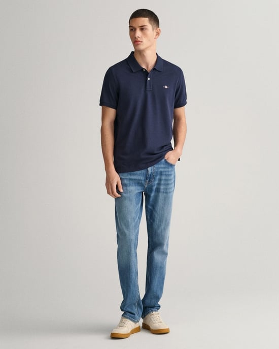 Gant Regular Shield Pique Polo Poloshirt - Image 2