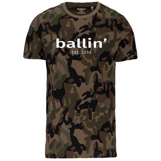 Army Camouflage Shirt von Ballin Est. 2013 in der farbe Grun und in größe L. - Image 1