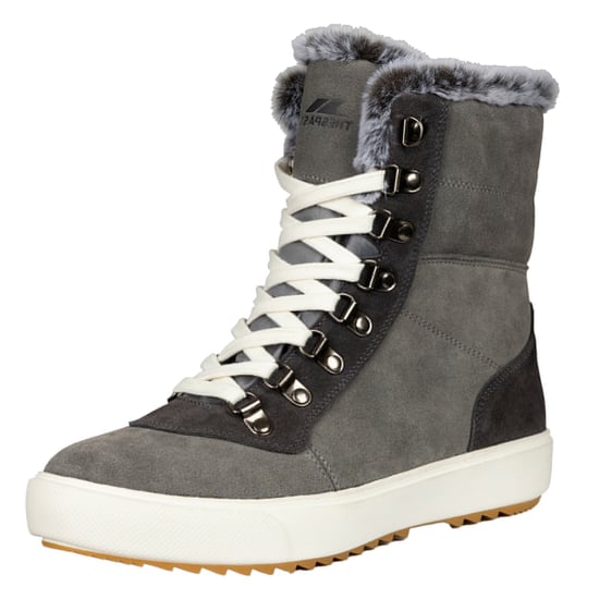 Trespass - Damen Schneestiefel "Korinna", Wildleder (Grau) - Image 2