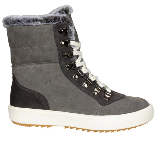 Trespass - Damen Schneestiefel "Korinna", Wildleder (Grau) - Image 3