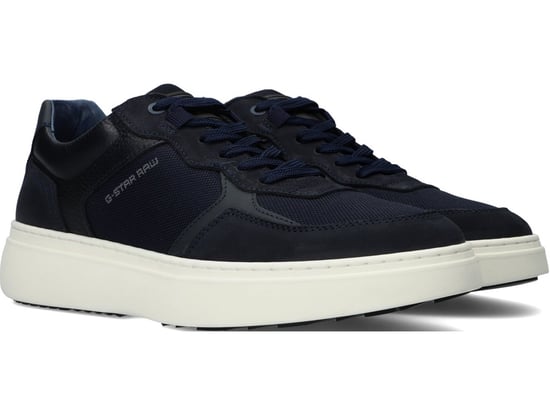 Niedriger Schnitt. Flache Schnürsenkel. Getäfeltes Design. Geflochtene Schlaufen und Ösen an der Spitze. Geformte Sohle, strukturierter Boden. Gefüllte Knöchelstütze. Schnürsenkel. Diese Sneaker sind aus robustem Leder gefertigt und mit Textildetails vers - Image 3