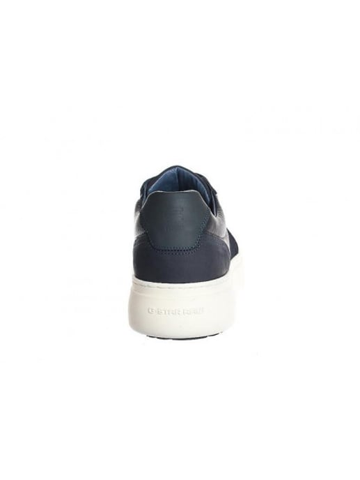 Niedriger Schnitt. Flache Schnürsenkel. Getäfeltes Design. Geflochtene Schlaufen und Ösen an der Spitze. Geformte Sohle, strukturierter Boden. Gefüllte Knöchelstütze. Schnürsenkel. Diese Sneaker sind aus robustem Leder gefertigt und mit Textildetails vers - Image 5