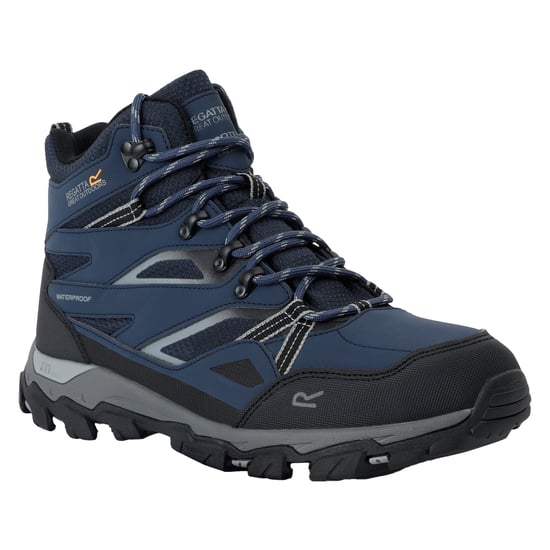 Regatta - Herren Wanderstiefel "Holcombe III" (Marineblau/Stahlfarben) - Image 4