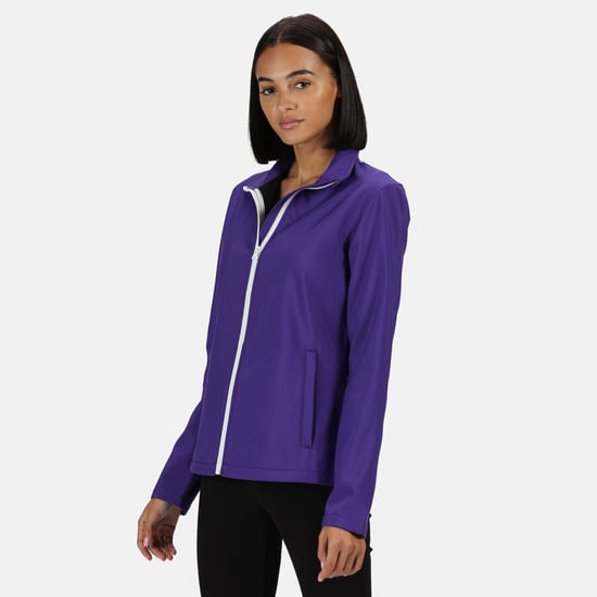 Regatta - "Ablaze" Softshelljacke Zum Bedrucken für Damen (Violett/Weiß) - Image 3