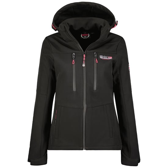 Geografische Norwegen-Jacke für Damen. Die Jacke ist aus hochwertigem Polyester und Elastan gefertigt und hat ein warmes Innenfutter. Marke: Geographical NorwayModellname: Softshell Jacket TimmexKategorie: Softshelljacke DamenMaterialien: Polyester und E - Image 1