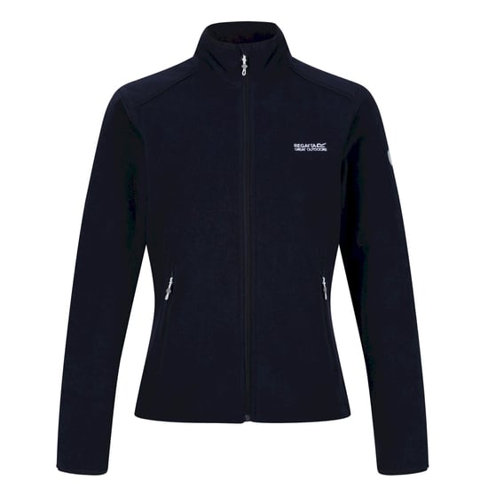 Regatta - "Floreo IV" Fleecejacke Durchgehender Reißverschluss für Damen (Marineblau) - Image 1