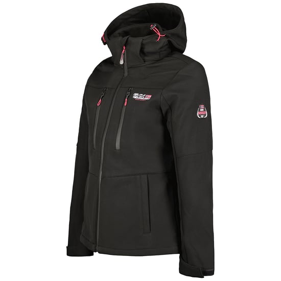 Geografische Norwegen-Jacke für Damen. Die Jacke ist aus hochwertigem Polyester und Elastan gefertigt und hat ein warmes Innenfutter.  Marke: Geographical NorwayModellname: Softshell Jacket TimmexKategorie: Softshelljacke DamenMaterialien: Polyester und E - Image 2