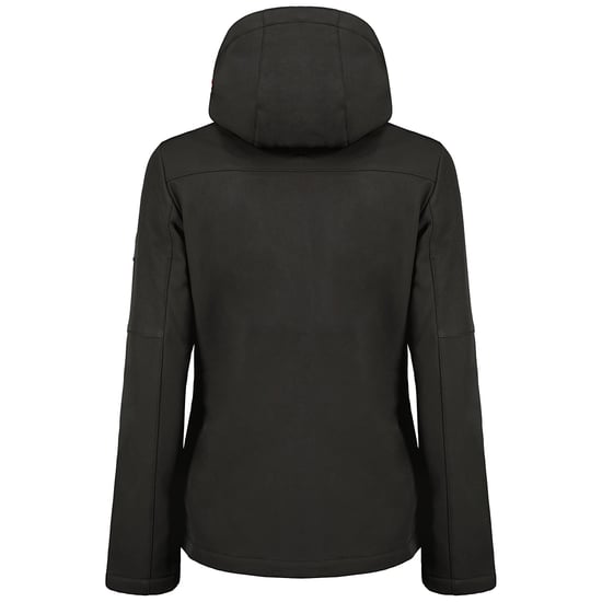 Geografische Norwegen-Jacke für Damen. Die Jacke ist aus hochwertigem Polyester und Elastan gefertigt und hat ein warmes Innenfutter.  Marke: Geographical NorwayModellname: Softshell Jacket TimmexKategorie: Softshelljacke DamenMaterialien: Polyester und E - Image 3