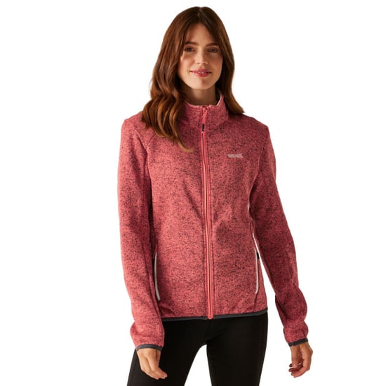 Regatta - "Newhill II" Fleecejacke Durchgehender Reißverschluss für Damen (Pfirsichblüte/Helles Vanillegelb) - Image 4