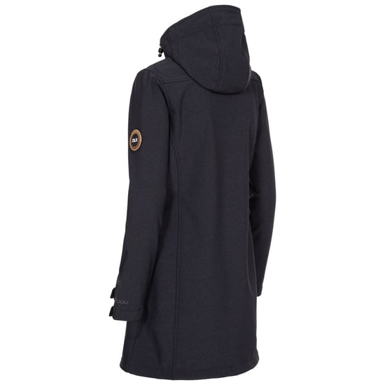 Trespass Womens/Ladies Maria Soft Shell Jacket (Schwarz Mergel) - Image 2