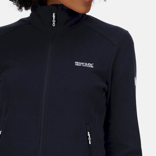 Regatta - "Floreo IV" Fleecejacke Durchgehender Reißverschluss für Damen (Marineblau) - Image 5
