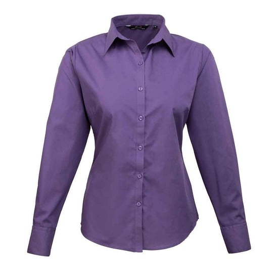 Premier - Bluse für Damen Langärmlig (Violett) - Image 1