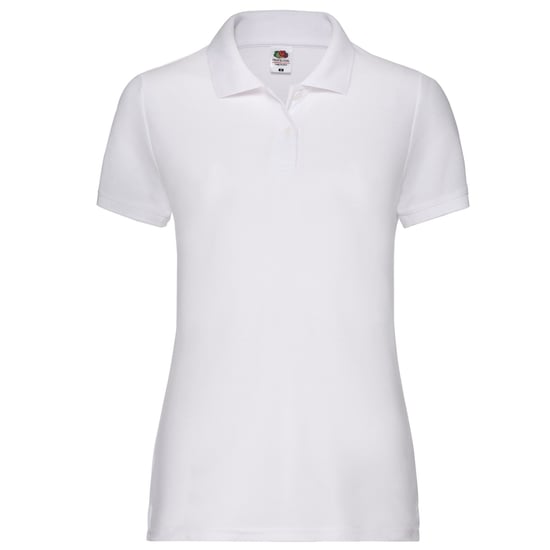 Fruit of the Loom - "65/35" Poloshirt für Damen (Weiß) - Image 1