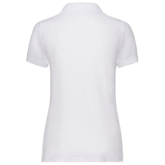 Fruit of the Loom - "65/35" Poloshirt für Damen (Weiß) - Image 2
