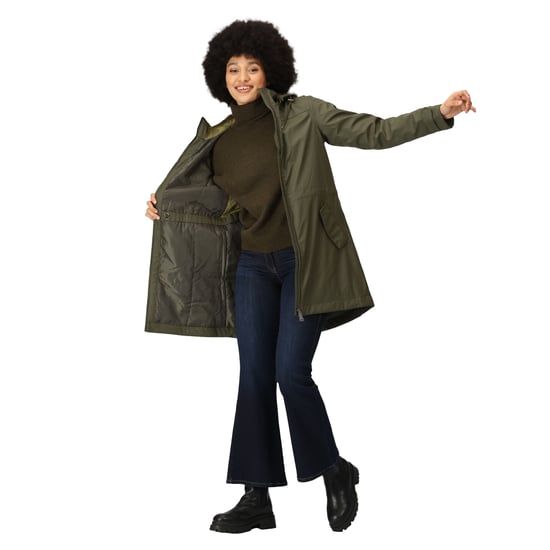 Regatta - "Fantine" Steppjacke für Damen (Dunkel-Khaki) - Image 6