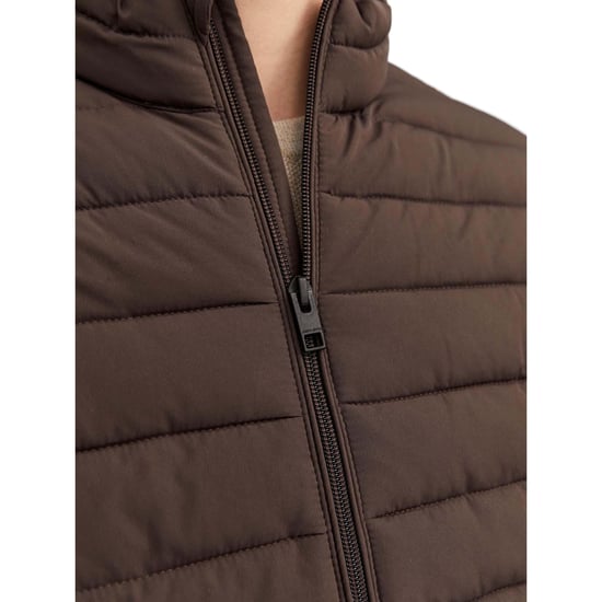 Recycle Puffer Collar von Jack & Jones in der farbe Braun. - Image 2