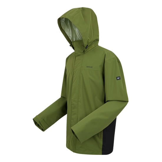 Regatta - "Matt II" Jacke, wasserfest für Herren (Nephrit Grün/Schwarz) - Image 3