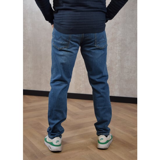 Petrol Industries - Regular Tapered Fit Jeans Russel Männer - Blau - Image 4