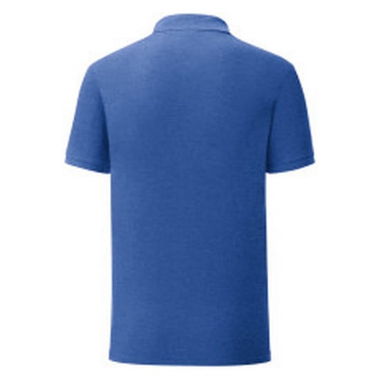 Fruit of the Loom - "Iconic" Poloshirt für Herren (Königsblau meliert) - Image 2